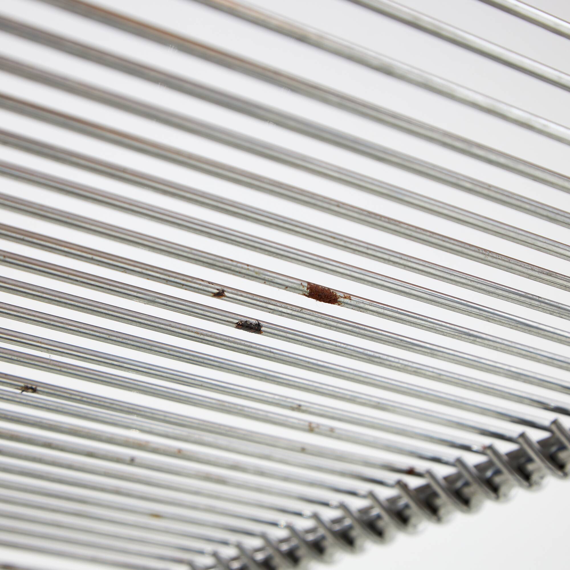 Kreuzschwinger steel bar stool by till behrens for schlubach, set of 2 (mk10476)