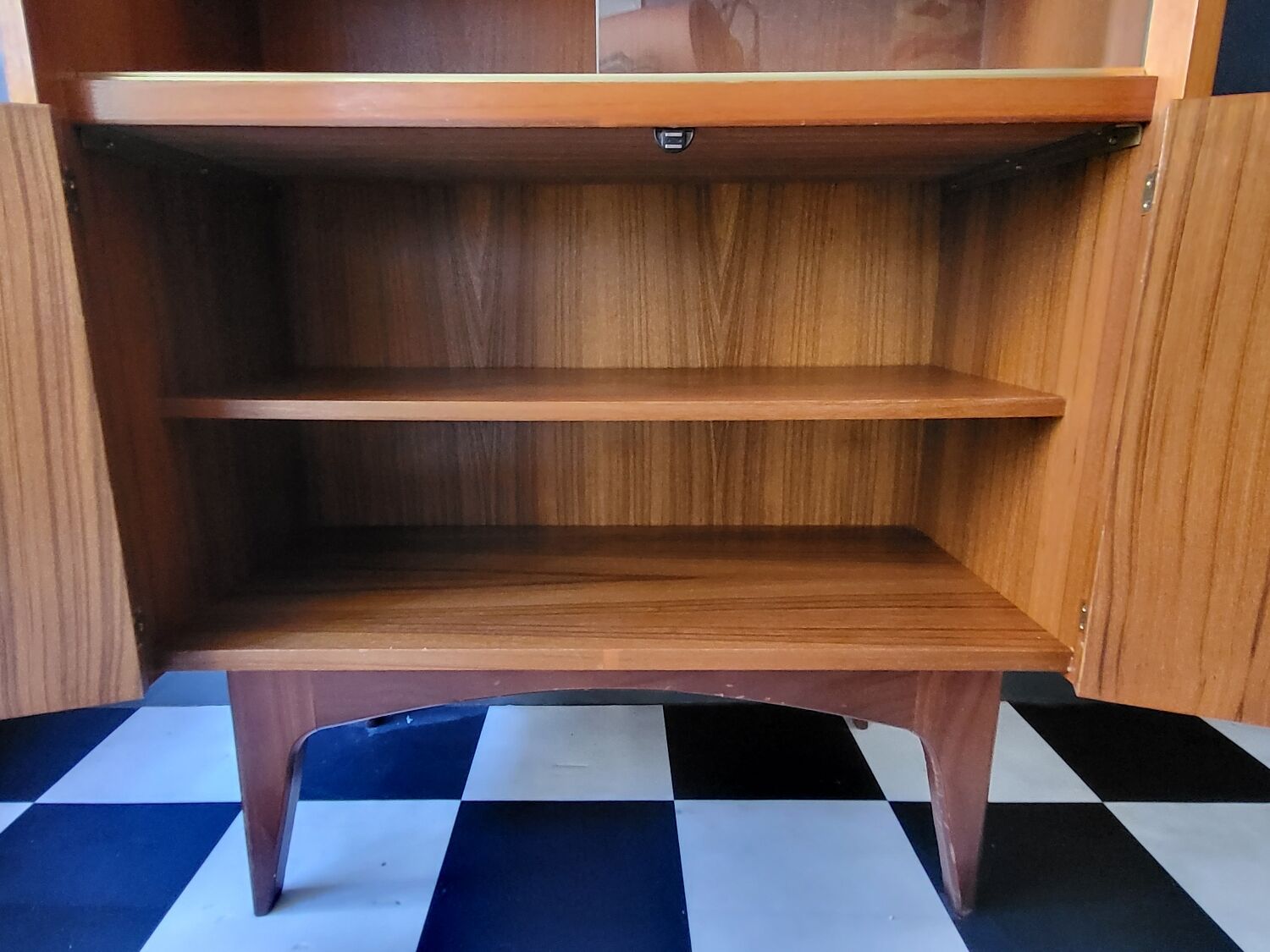 Vintage Gauthier storage cabinet bookshelf