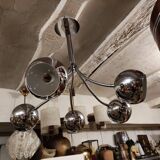 70' Eyes Ball suspension, 5 lights, articulated arms