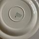 Set of 6 flat plates 1958 mid century Boch Frères Keralux Belgium