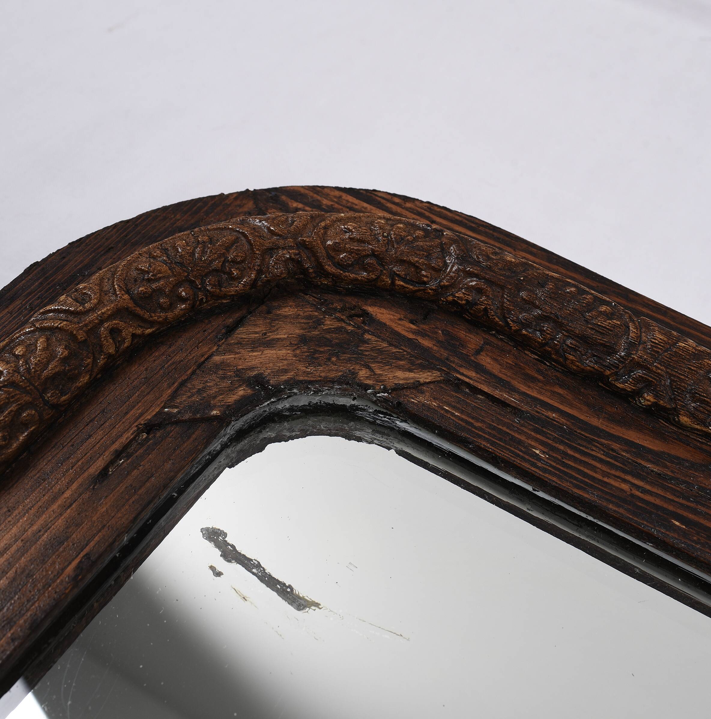 Antique mirror 68 cm, Louis Philippe style.