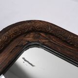 Miroir ancien 68 cm, style Louis Philippe.