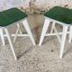 Tabouret en bois vintage , circa 1950’s