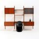 Danish Modular Wall System by Poul Cadovius, 1960s