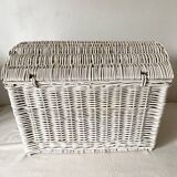 Rattan chest, storage trunk