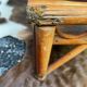 Vintage rattan bar