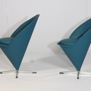 Fauteuil pivotant "Cône" par Verner Panton années 1960