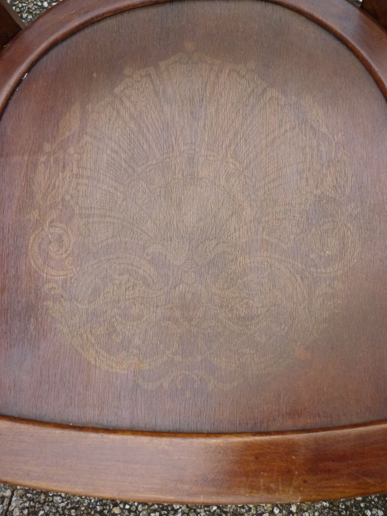 Pairs of chairs Bistro silkscreened