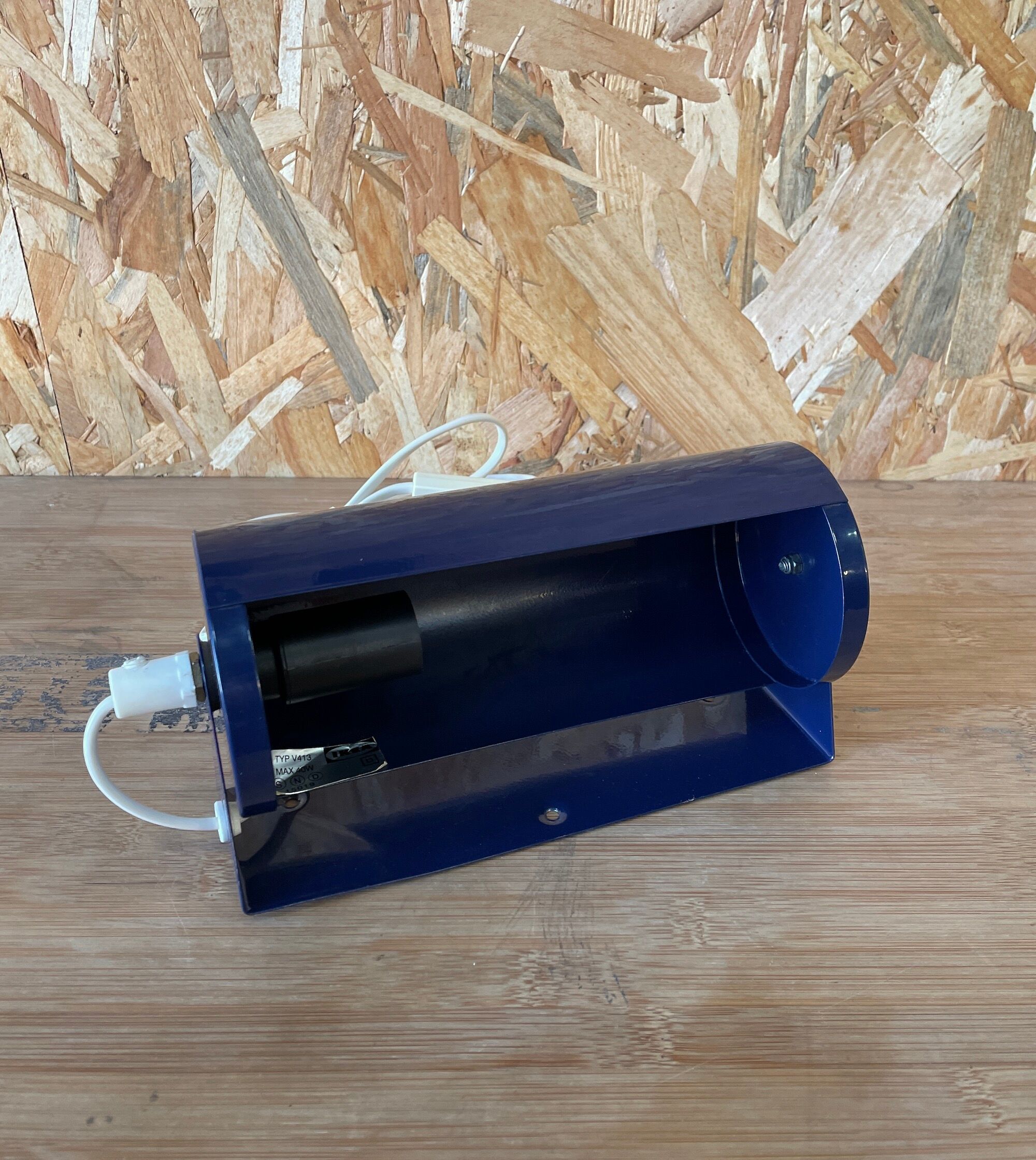V413 swivel wall lamp by Ikea - 1980s - navy blue
