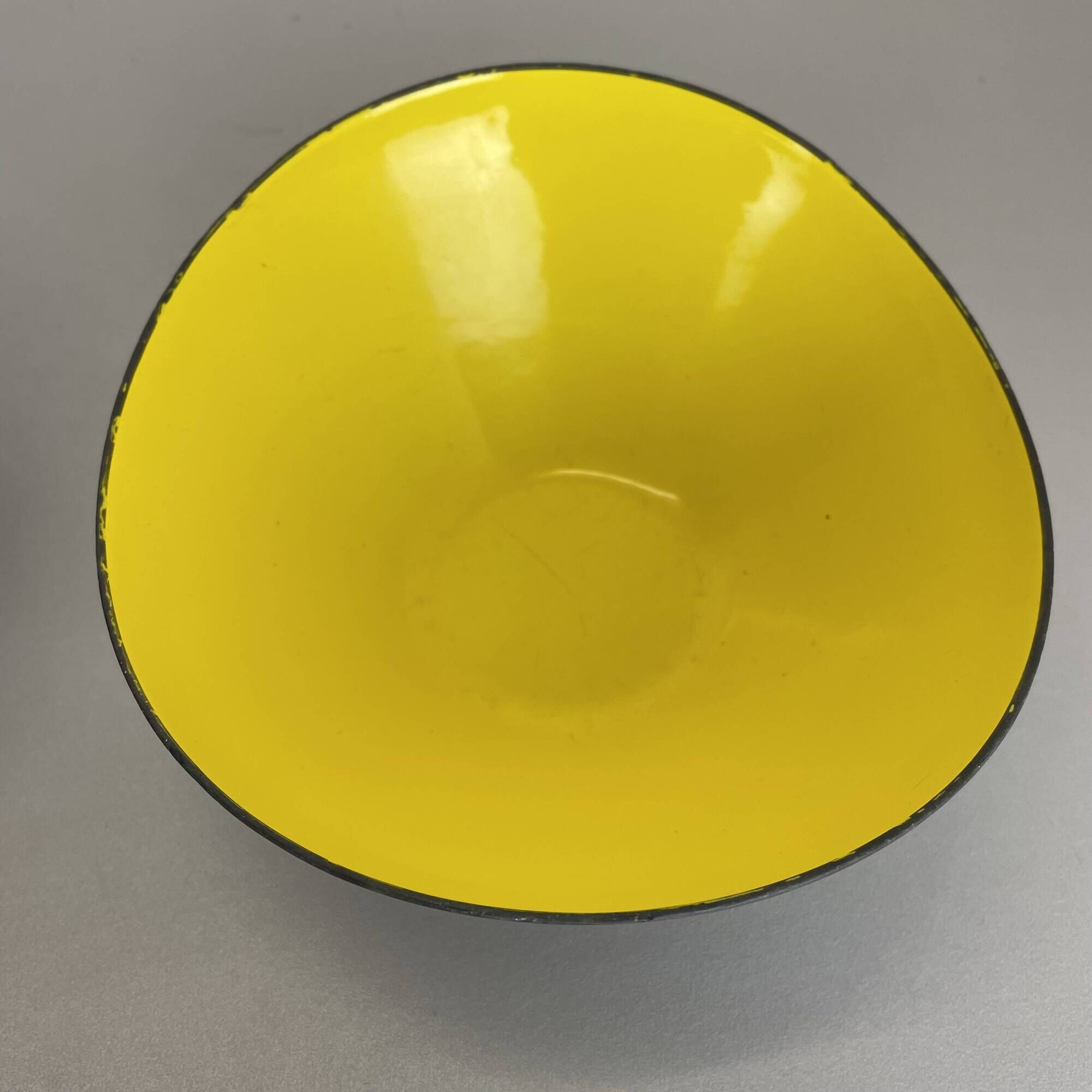 Set of 2 Krenit metal bowls by Herbert Krenchel for Ørskov, Torben, Denmark 1950