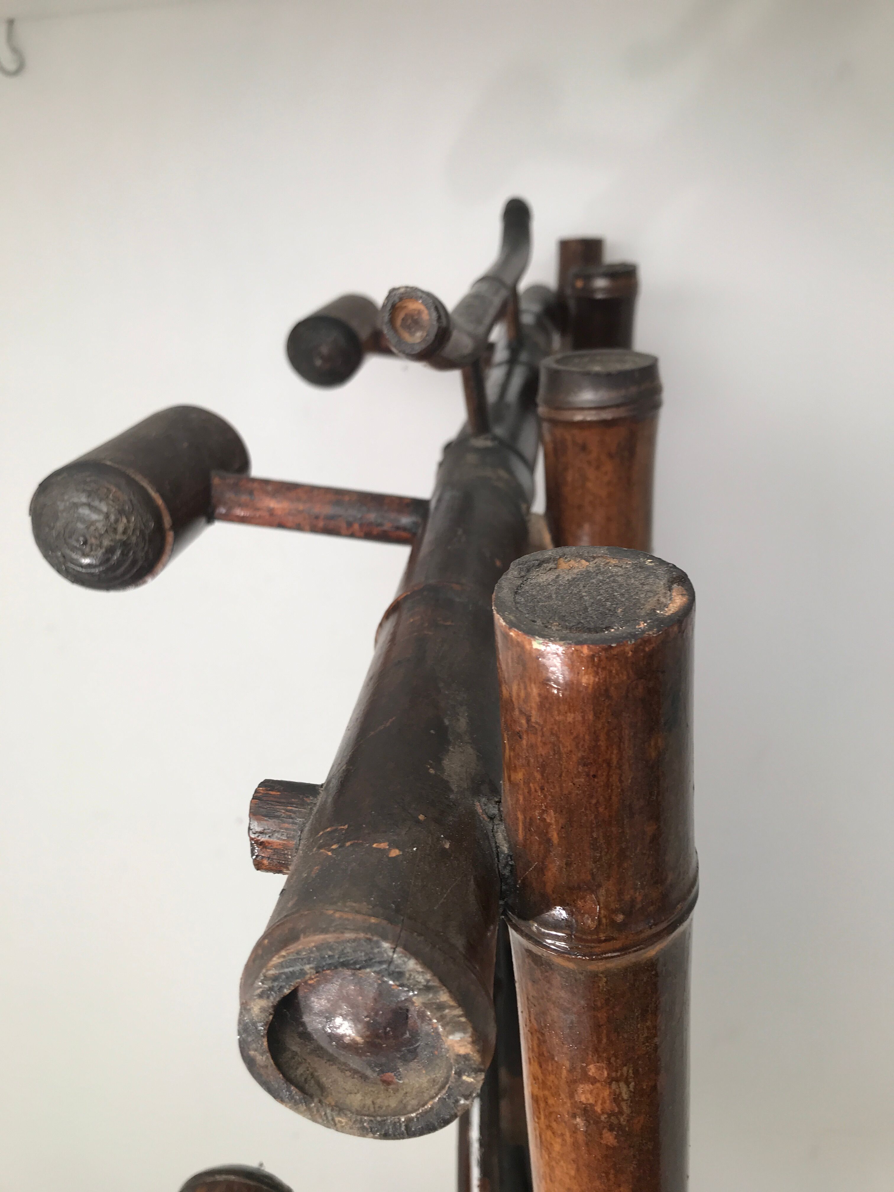 Coat-holder bamboo, 19th century