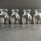 4 verres à whisky cristal estampillé « The Glencairn Glass »