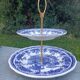 Lunéville retro cake stand