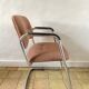 Fauteuil Strafor en laine rose