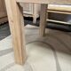 Solid oak farmhouse table