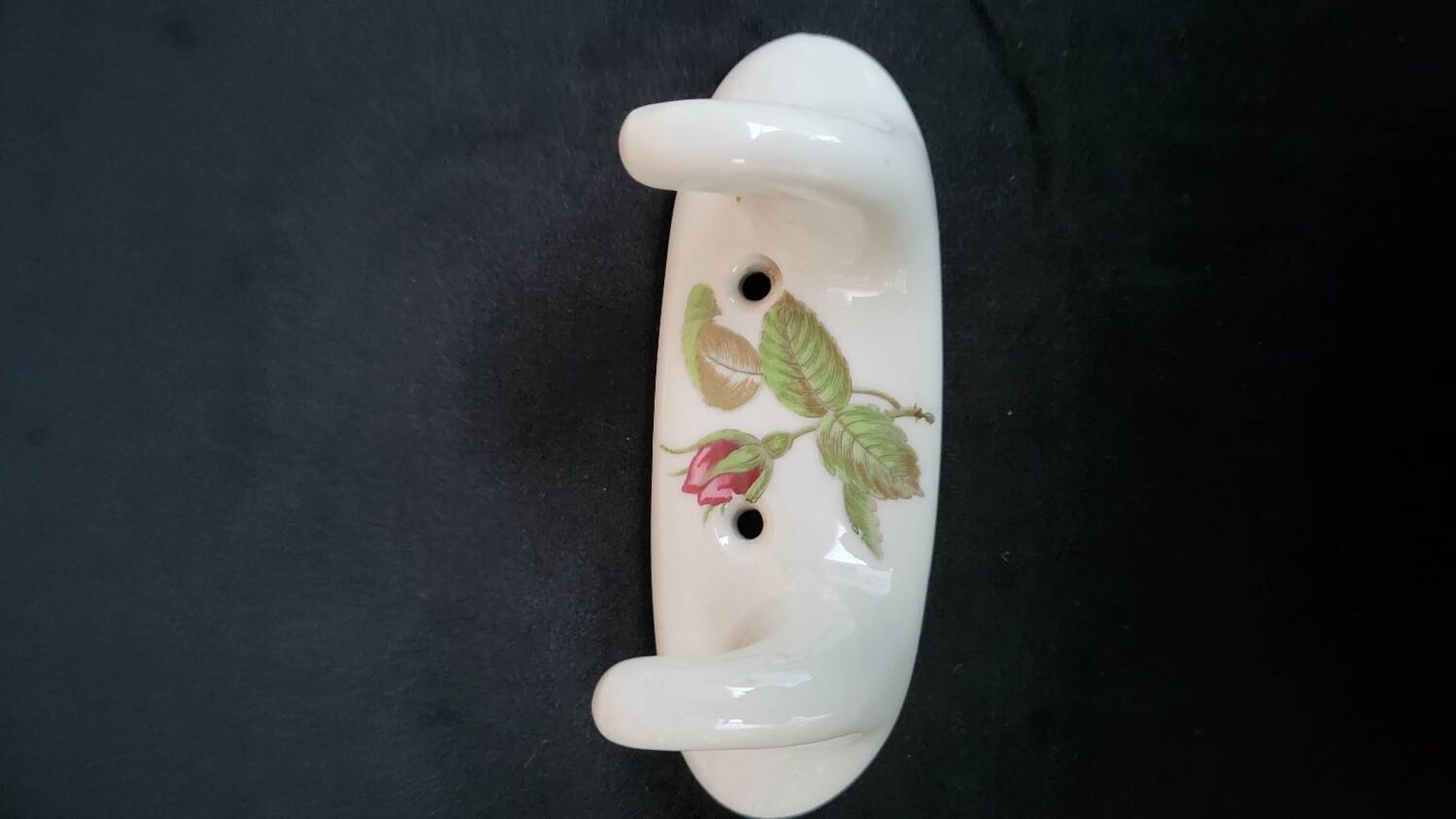 Wall mounted coat rack: Paris porcelain bathroom accessories