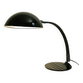 Black Model 660 Table Lamp by Elio Martinelli for Martinelli Luce