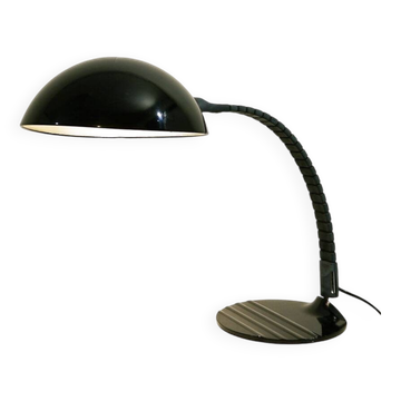 Black Model 660 Table Lamp by Elio Martinelli for Martinelli Luce