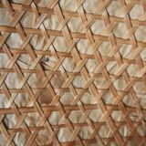 Chinese paper and rattan hat suspension