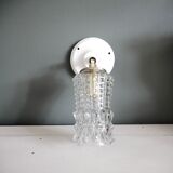 Chiseled glass wall lamp