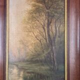 Old Painting Oil on canvas signature to identify