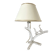 Lamp with crystal base, branch and birds motif, 1960s