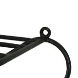 Coat rack design metal colored balls 70cm