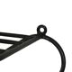 Coat rack design metal colored balls 70cm