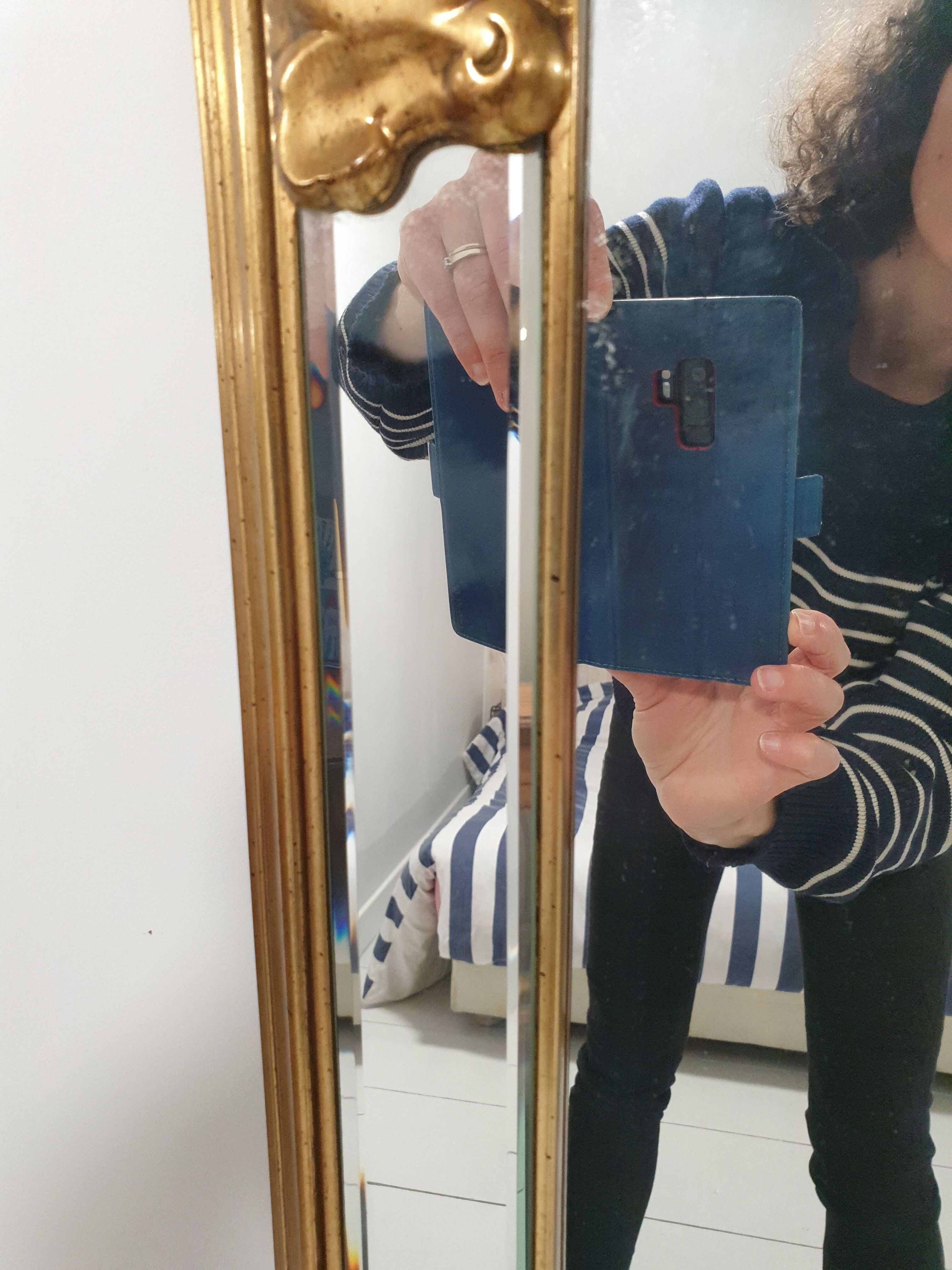 Mirror with pareclose 120×90 cm