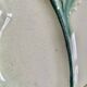 Artichoke plate Digoin in majolica faience barbotine