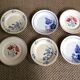 Set of 6 vintage dessert plates
