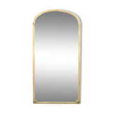 1900s style lacquered wood shop mirror