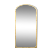 1900s style lacquered wood shop mirror