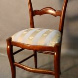 Pair of Elegant Walnut Chairs