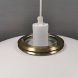 Lampe suspendue de conception danoise, par JEKA (fermée au début des années 90) modèle Dania