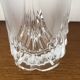 Large vintage cut Arques crystal vase