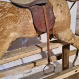 Rocking horse at the end of 19th