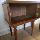 Paire de chevets en bois vintage