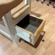 Redesigned wooden bench