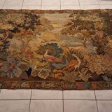 "Verdure Flamande" wool tapestry from the Robert Four factory