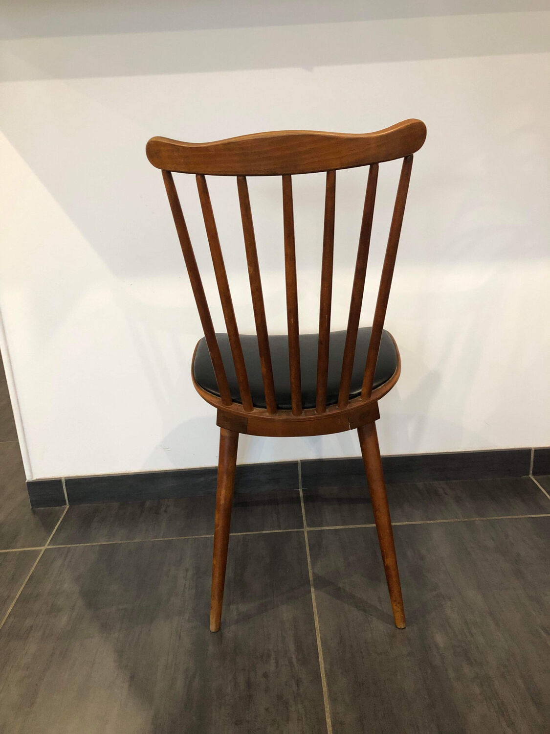 Set of 6 Baumann Menuet chairs, vintage, 1970s