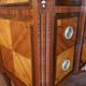 Louis XV, Louis XVI transition chest of drawers - marquetry - 19th century - rosewood