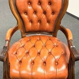 Ensemble de salon original vintage Chesterfield Chippendale