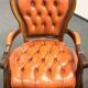 Original Vintage Chesterfield Chippendale Living Room set