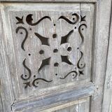 Pair of fir shutters