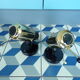 Pair of Zodiac wall lamps by Jacques Biny for Lita