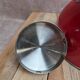 Vintage red stainless steel kettle – 2.5 L