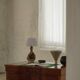 Axella Stoneware, sculptural table lamp from Denmark in stoneware, Model No 989, 1960s-70s.