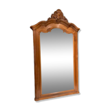 Old walnut frame mirror, 130x80 cm
