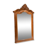 Old walnut frame mirror, 130x80 cm